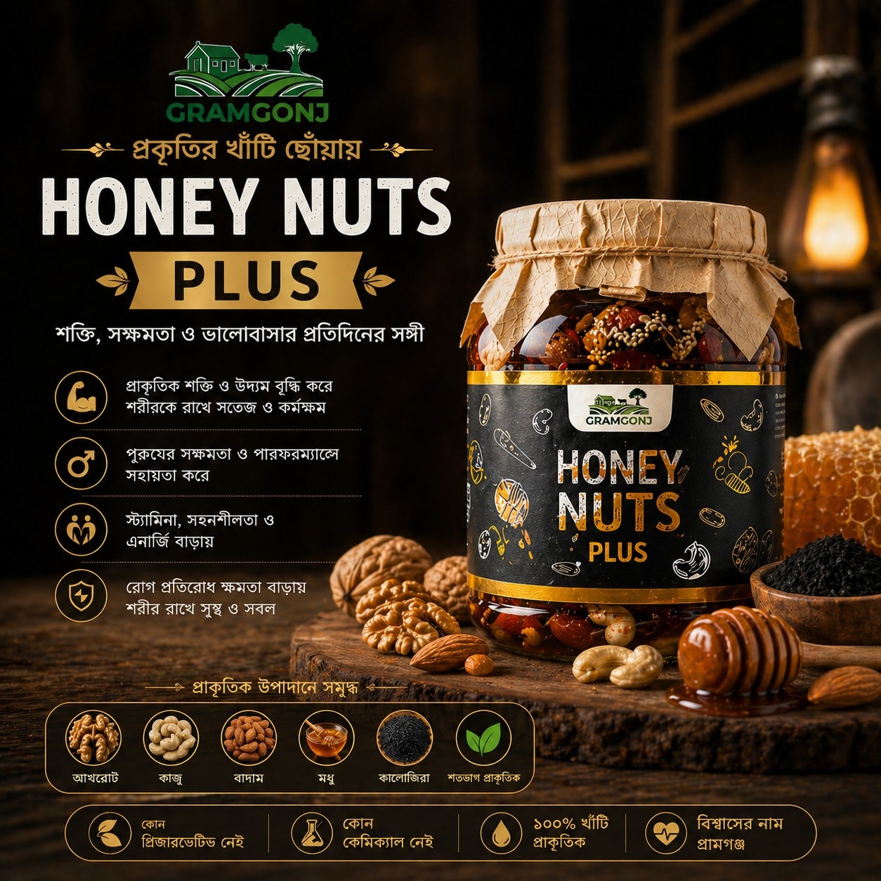 Honey Nuts (Plus+)